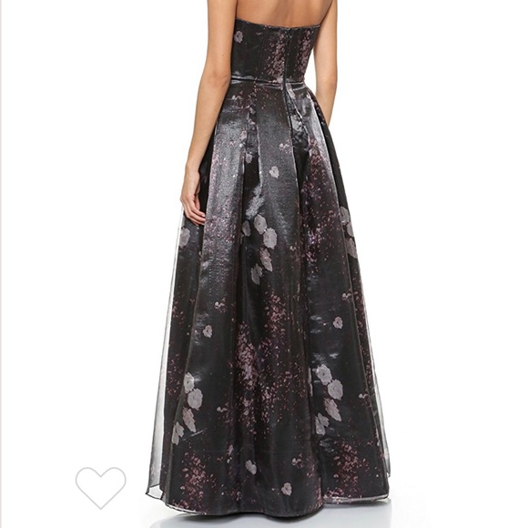 Alice + Olivia Kamila silk gown - Picture 2 of 7